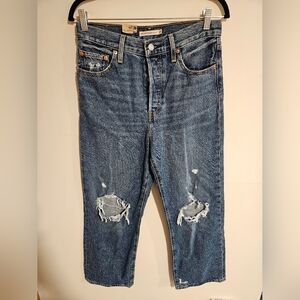 Levi's Ribcage Straight Ankles Jeans